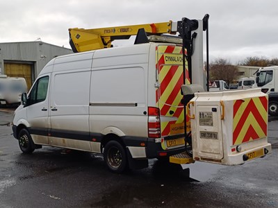Lot 14 - 2017 Mercedes Sprinter 513 CDI Cherry Picker MEWP Euro 6