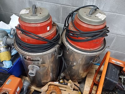 Lot 74 - 2 x Pullman Ermator W70P - Industrial Vacuum Cleaners