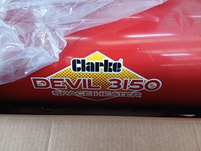 Lot 76 - Clarke Devil 3150 Portable Propane Space Heater - Unboxed