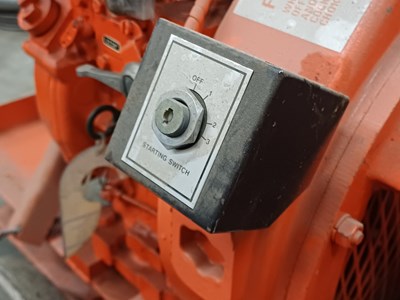 Lot 81 - Lister Portable Diesel Engine with Godwin Water Pumps
