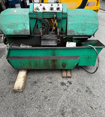 Lot 63 - Industrial Bandsaw with Base