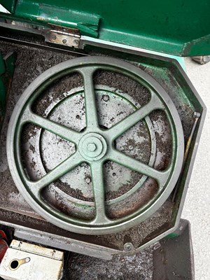 Lot 63 - Industrial Bandsaw with Base
