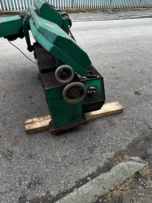 Lot 63 - Industrial Bandsaw with Base
