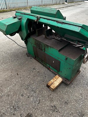 Lot 63 - Industrial Bandsaw with Base