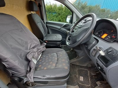 Lot 18 - 2009 Mercedes Vito 111 CDI High Top Panel Van Euro 5