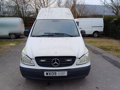 Lot 18 - 2009 Mercedes Vito 111 CDI High Top Panel Van Euro 5
