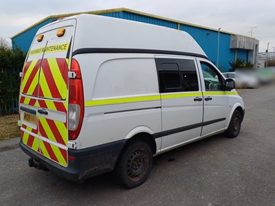 Lot 18 - 2009 Mercedes Vito 111 CDI High Top Panel Van Euro 5