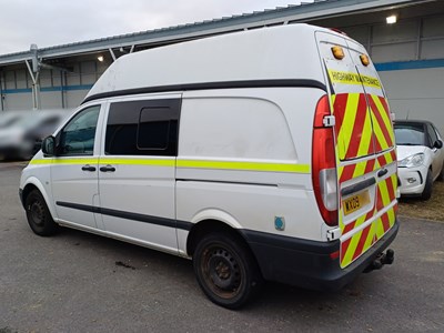 Lot 18 - 2009 Mercedes Vito 111 CDI High Top Panel Van Euro 5