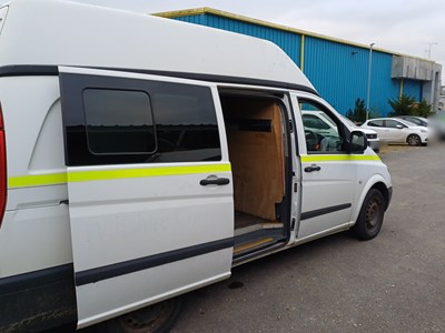 Lot 18 - 2009 Mercedes Vito 111 CDI High Top Panel Van Euro 5