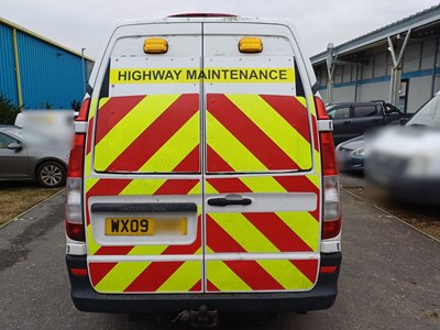 Lot 18 - 2009 Mercedes Vito 111 CDI High Top Panel Van Euro 5