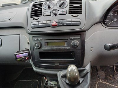 Lot 18 - 2009 Mercedes Vito 111 CDI High Top Panel Van Euro 5