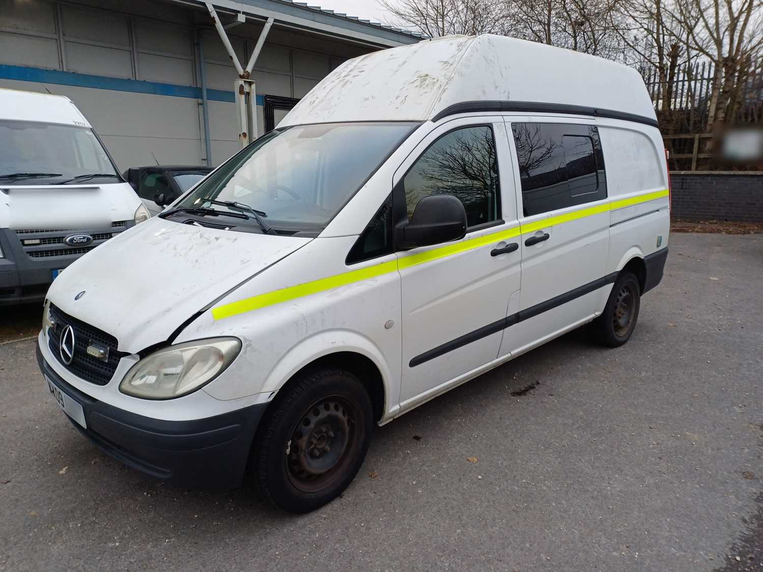 Lot 18 - 2009 Mercedes Vito 111 CDI High Top Panel Van Euro 5
