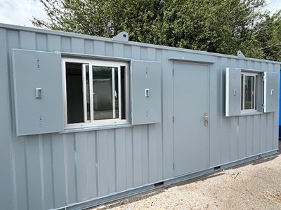 Lot 89 - Steel Anti-Vandal Portable Cabin 20 x 10ft