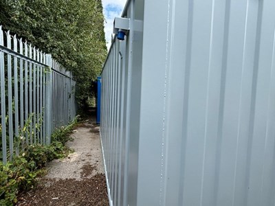 Lot 89 - Steel Anti-Vandal Portable Cabin 20 x 10ft