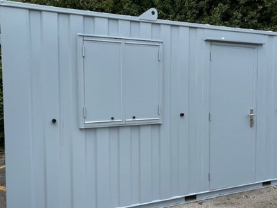 Lot 89 - Steel Anti-Vandal Portable Cabin 20 x 10ft