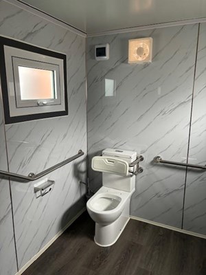 Lot 84 - Disabled Modular Portable Toilet Unit