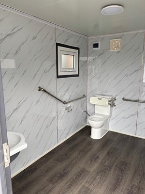 Lot 84 - Disabled Modular Portable Toilet Unit