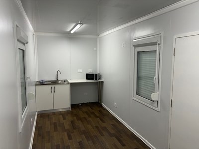 Lot 97 - Standard Modular Portable Office with Kitchen