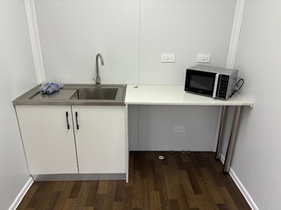 Lot 97 - Standard Modular Portable Office with Kitchen