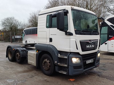 Lot 25 - 2020 (70 Plate) MAN TGS 24.470 6x2 Tractor Unit Euro 6