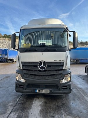 Lot 14 - 2018 Mercedes Actros 2545 6x2 Tractor Unit Euro 6