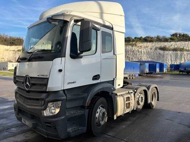 Lot 14 - 2018 Mercedes Actros 2545 6x2 Tractor Unit Euro 6