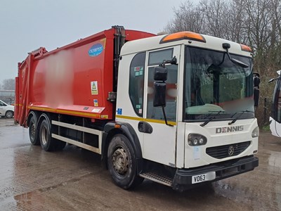 Lot 30 - 2013 (63 Plate) Dennis Elite 2 Refuse Vehicle Euro 6