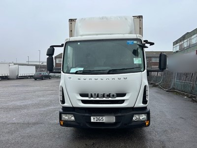 Lot 26 - 2015 (65 Plate) Iveco Eurocargo 75E16S S-A rigid box Euro 5