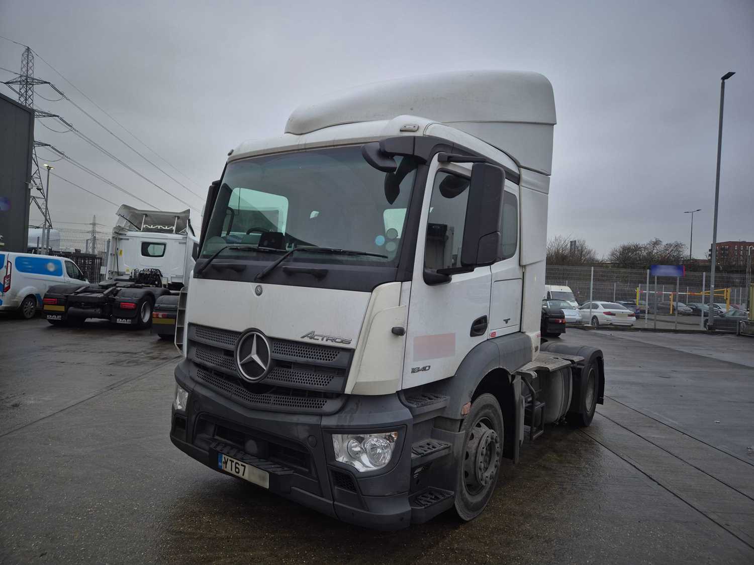 Lot 13 - 2017 (67 Plate) Mercedes Actros 1840 4x2 Tractor Unit Euro 6