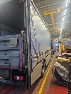 Lot 12 - 2016 (66 Plate) Mercedes Antos 1824 Rigid Curtainside Euro 6
