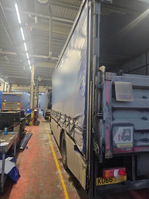 Lot 12 - 2016 (66 Plate) Mercedes Antos 1824 Rigid Curtainside Euro 6