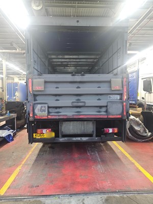 Lot 12 - 2016 (66 Plate) Mercedes Antos 1824 Rigid Curtainside Euro 6