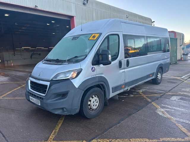 Lot 18 - 2016 (66 Plate) Peugeot Boxer 440 12 Seater Minibus Euro 6