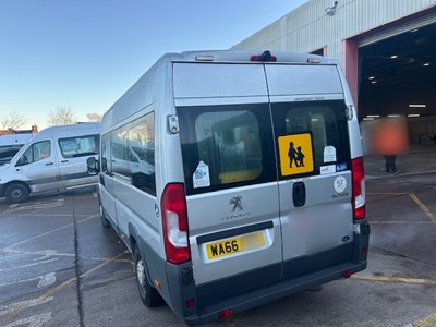 Lot 18 - 2016 (66 Plate) Peugeot Boxer 440 12 Seater Minibus Euro 6