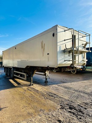 Lot 36 - 2009 Fruehauf Aluminium Plank Side Tipping Trailer