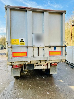 Lot 36 - 2009 Fruehauf Aluminium Plank Side Tipping Trailer