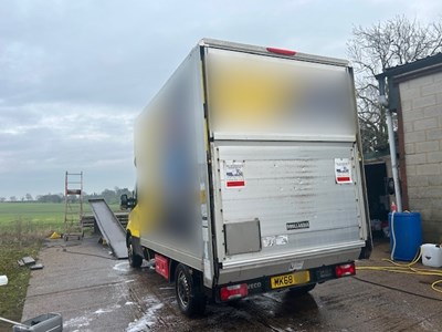 Lot 4 - 2019 (68 Plate) Iveco Daily 35S12 luton box van Euro 6
