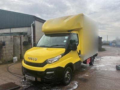Lot 4 - 2019 (68 Plate) Iveco Daily 35S12 luton box van Euro 6