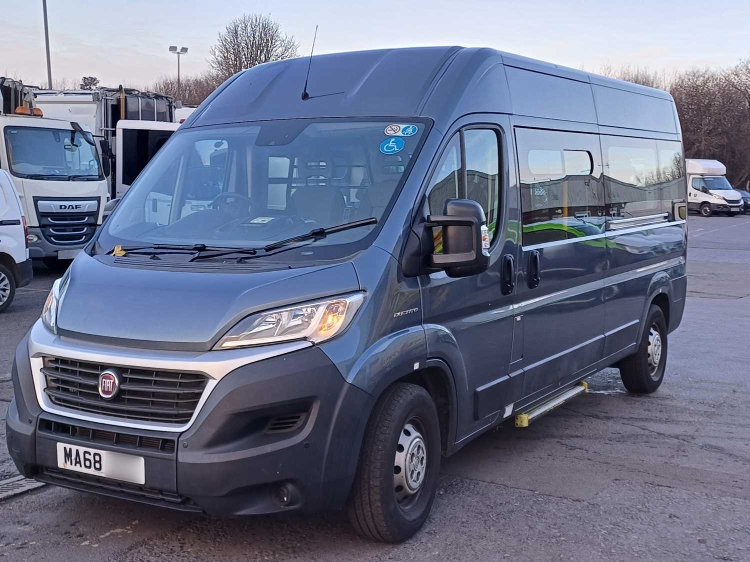 Lot 15 - 2018 Fiat Ducato Maxi 2.3 150 Minibus Euro 6
