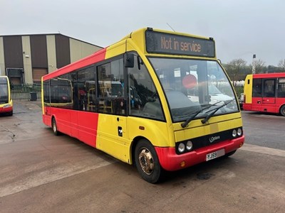 Lot 25 - 2009 (59 Plate) Optare Solo Single Deck 31 Seat Bus Euro 4