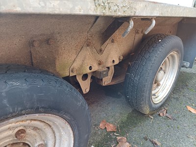 Lot 61 - Ifor Williams Tandem Axle Trailer