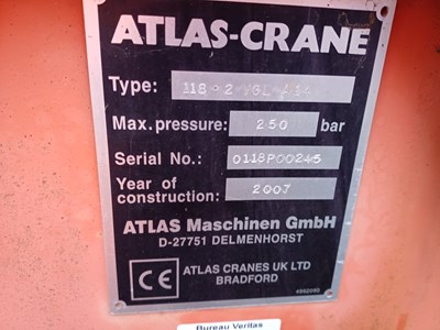 Lot 20 - 2007 (57 Plate) MAN TG-M 26.284 FDRK/C 4.125 6x4 Tipper with Terex Crane Euro 4