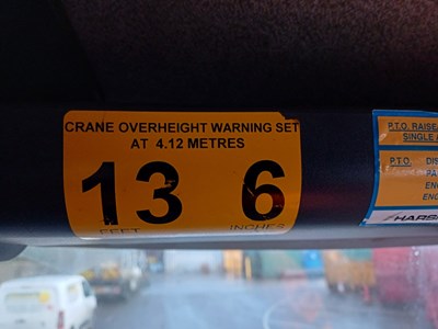 Lot 20 - 2007 (57 Plate) MAN TG-M 26.284 FDRK/C 4.125 6x4 Tipper with Terex Crane Euro 4