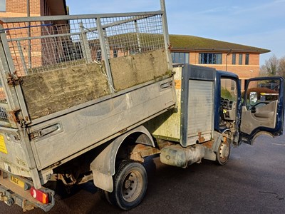 Lot 33 - 2013 (62 Plate) Nissan Cabstar 35.14 S/C MWB 4x2 Rigid Caged Tipper Euro 5
