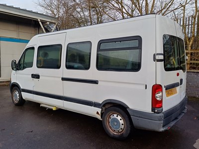 Lot 26 - 2009 Renault Master LM39 DCI 100 16 Seat Minibus Euro 4