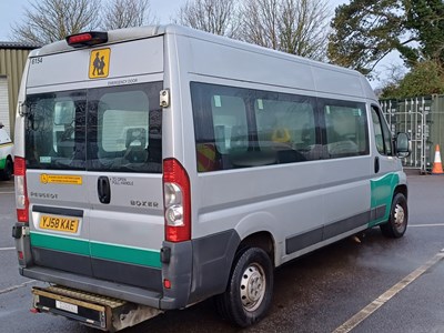 Lot 22 - 2008 (58 Plate) Peugeot Boxer 335 LWB 11 Seat Minibus Euro 4