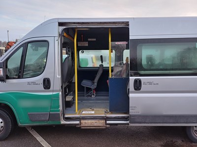 Lot 22 - 2008 (58 Plate) Peugeot Boxer 335 LWB 11 Seat Minibus Euro 4