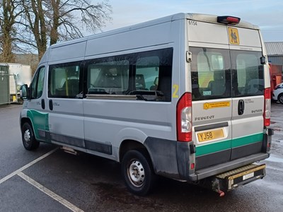 Lot 22 - 2008 (58 Plate) Peugeot Boxer 335 LWB 11 Seat Minibus Euro 4
