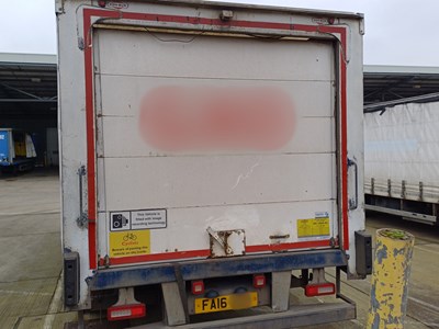 Lot 7 - 2016 Iveco Eurocargo 120EL19P S-A 4x2 Rigid Curtainside Euro 6