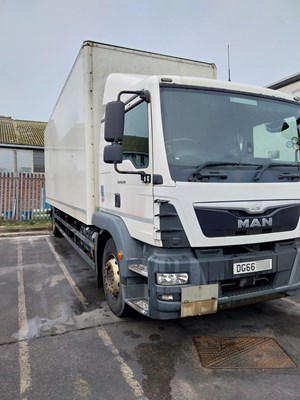 Lot 5 - 2017 (66 plate) MAN TGM 18.250 18T Rigid Box Euro 6